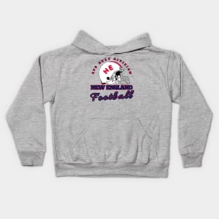 New England Football Vintage Style Kids Hoodie